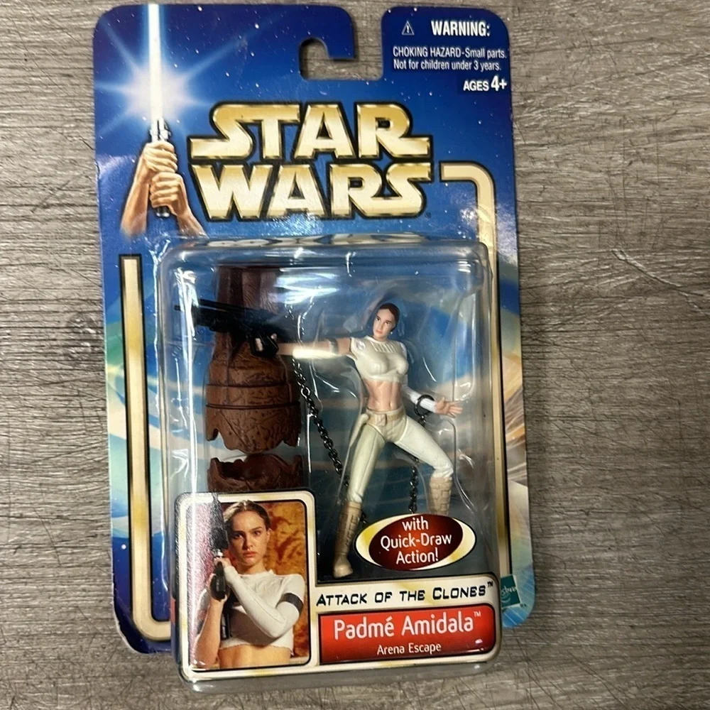 Star Wars Episode II: Padme Amidala Action Figure FACTORY SEALED